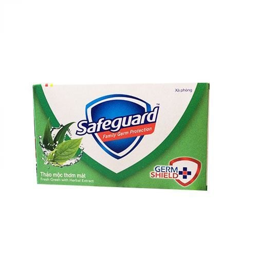 Xà Bông Cục Safeguard - Thảo Mộc Thơm Mát (135g)