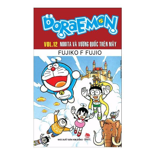  Doraemon - Vol 12 Nobita Và Vương Quốc Trên Mây (Truyện Dài) (Tái Bản 2019) 