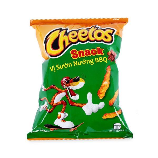  Snack Que Giòn Cheetos Vị Sườn Nướng BBQ (30g) 