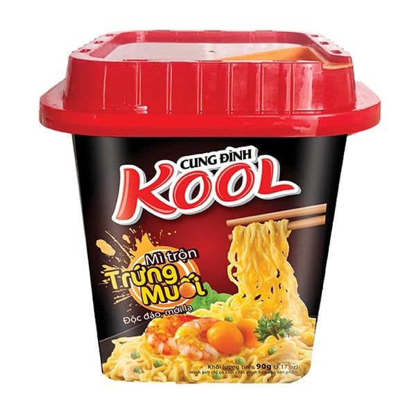 Mì Trộn Cung Đình Kool - Mì Trộn Trứng Muối (90g)