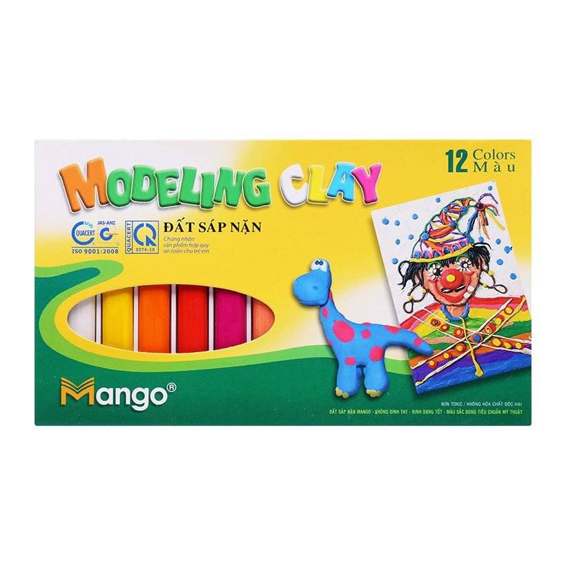  Đất Sáp Nặn - Modeling Clay - 12 Màu 