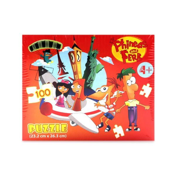  Đồ Chơi Giấy - Phineas And Ferb (23.1x26.3cm) 