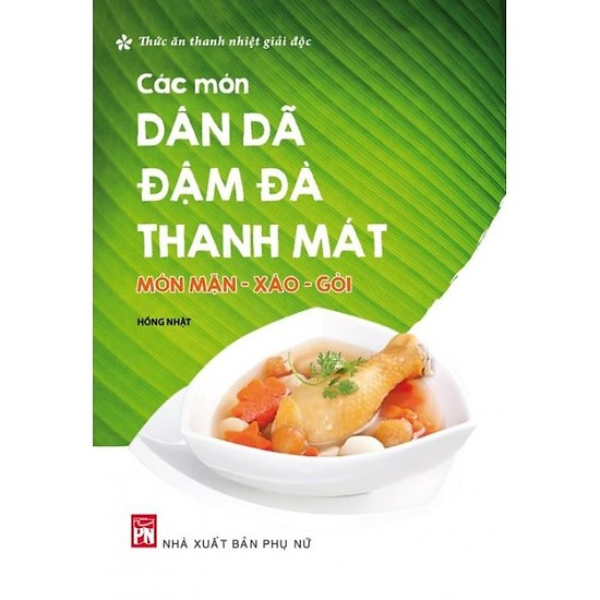  Các Món Dân Dã Đậm Đà Thanh Mát 