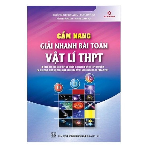  Cẩm Nang Giải Nhanh Bài Toán Vật Lý THPT 