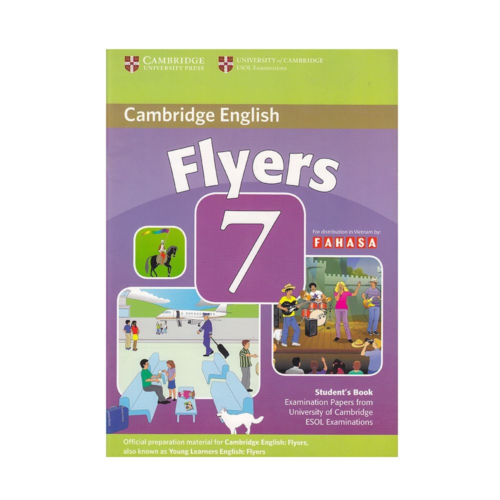  Cambridge Young Learner English Test Flyers 7: Student Book 