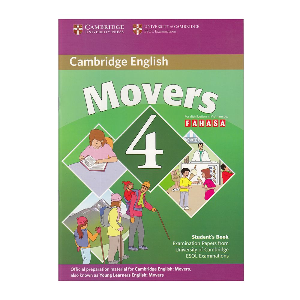  Cambridge Young Learner English Test Movers 4: Student Book 