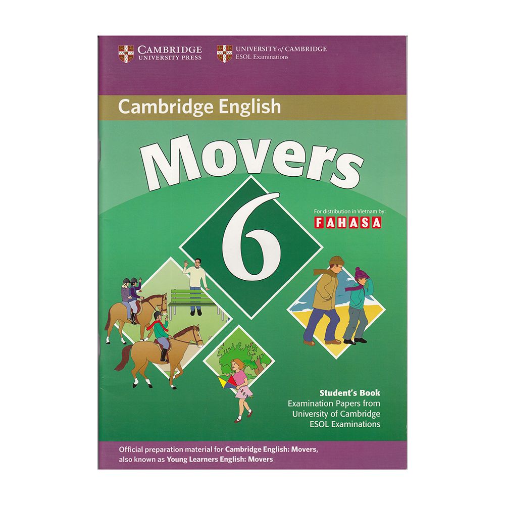  Cambridge Young Learner English Test Movers 6: Student Book 