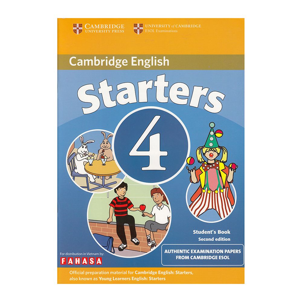  Cambridge Young Learner English Test Starters 4: Student Book 