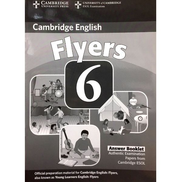  Cambridge Young Learners English Tests Flyers 6 Answer Booklet 