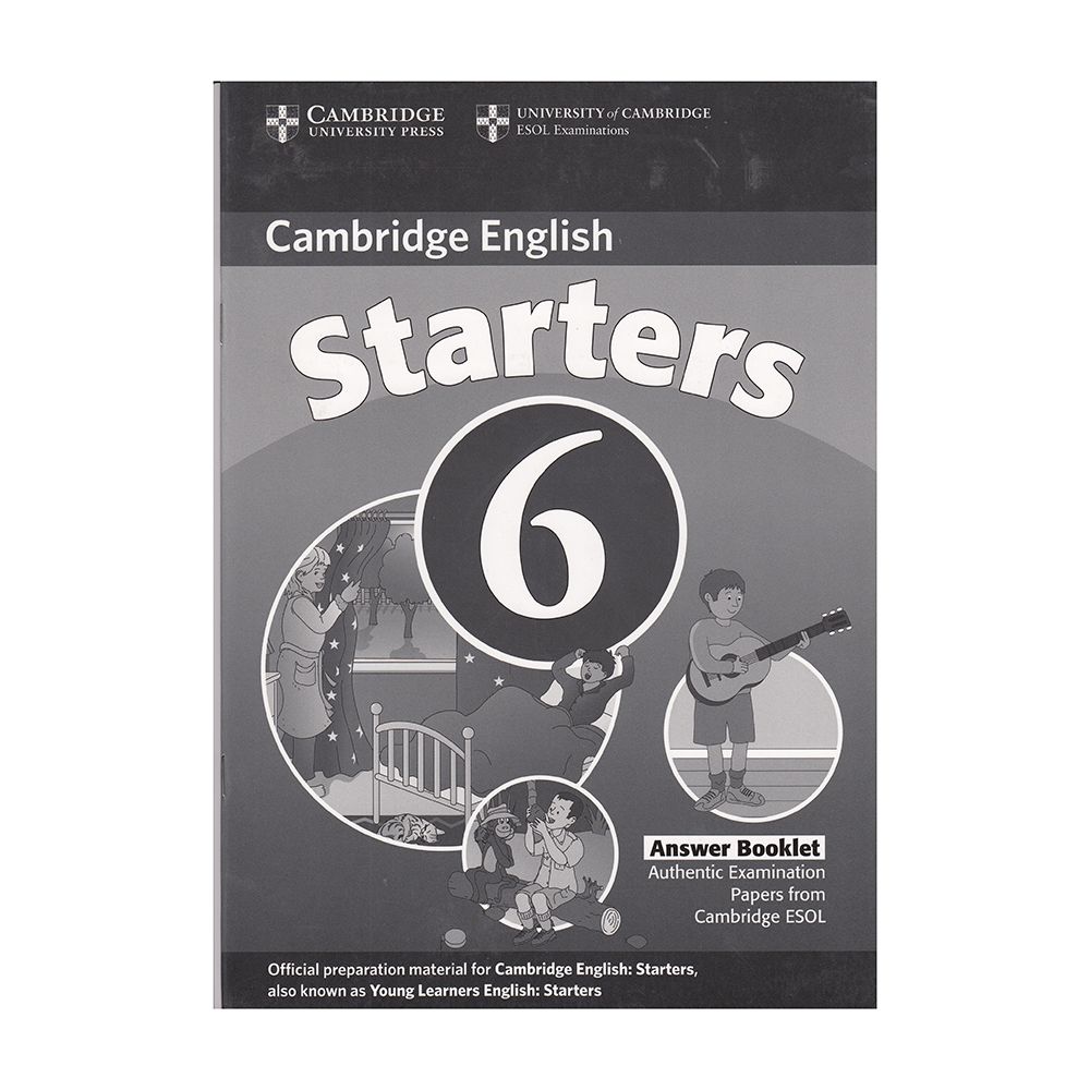  Cambridge Young Learners English Tests Starters 6 Answer Booklet 