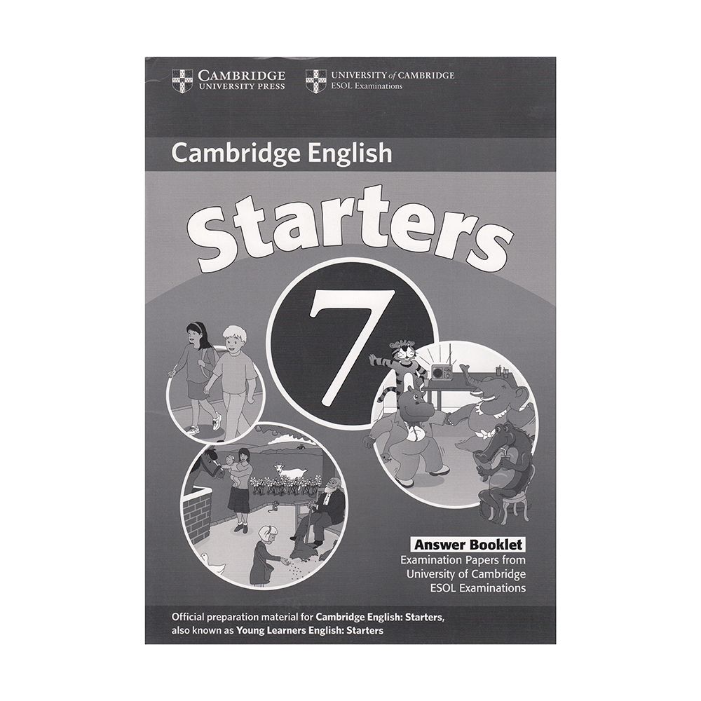  Cambridge Young Learners English Tests Starters 7 Answer Booklet 