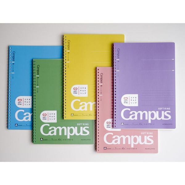 Tập Campus Softring 7mm Vàng - Tập/vở SU-S111AT-Y-KKY - nhanvan.vn