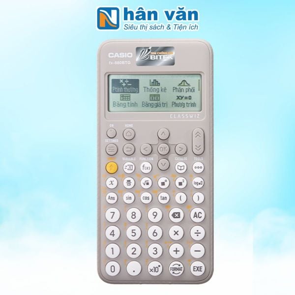 [ Áp Dụng Online ] Máy Tính Casio FX880 BTG Chính Hãng - Màu Xám - Bảo Hành 7 Năm