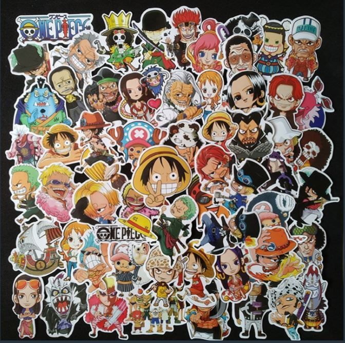  Bộ 46 sticker ONEPIECE 