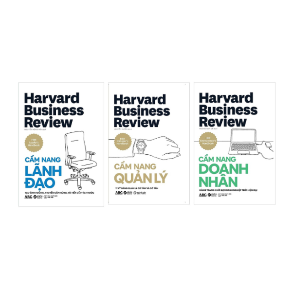  Combo Harvard Business Review Handbook - Cẩm Nang Quản Trị Toàn Tập Từ Harvard - 3 Cuốn 