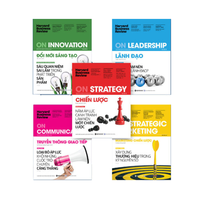  Combo 5 Cuốn Harvard Business Review On Point 