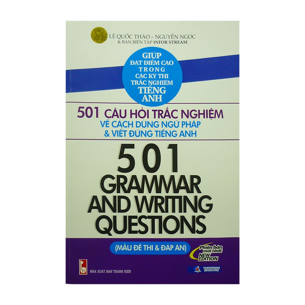  501 Câu Hỏi Trắc Nghiệm Về Cách Dùng Ngữ Pháp Và Viết Đúng Tiếng Anh 