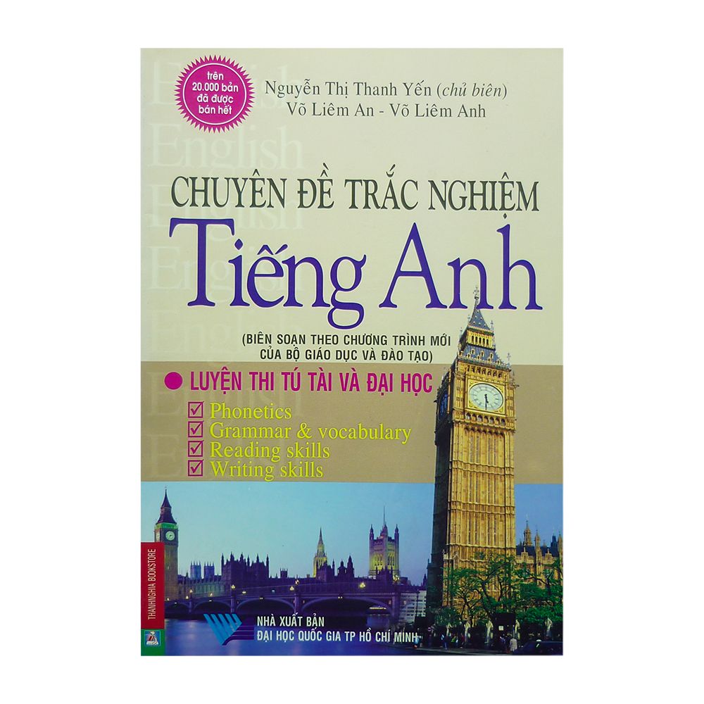  Chuyên Đề Trắc Nghiệm Tiếng Anh Luyện Thi Tú Tài Và Đại Học 