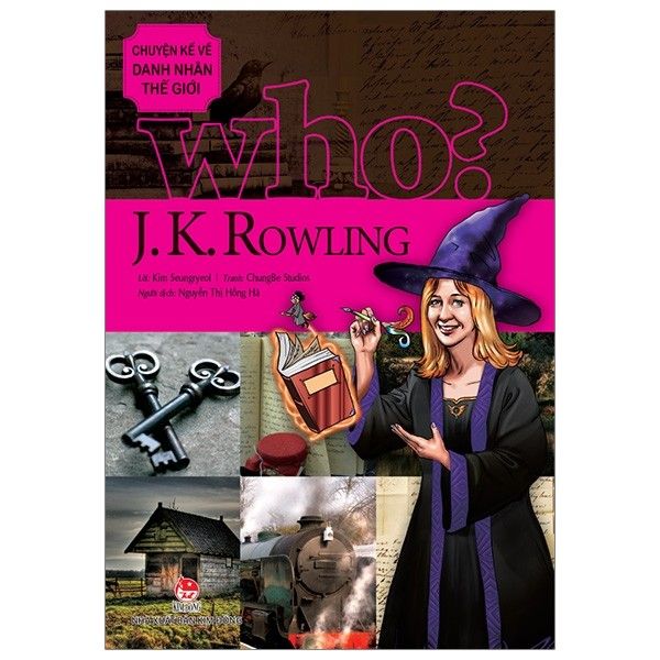  Chuyện Kể Về Danh Nhân Thế Giới - Who? - J. K. Rowling (Tái Bản 2019) 