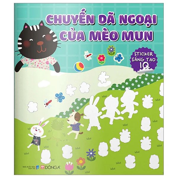  Chuyến dã ngoại của mèo mun - Sticker sáng tạo 