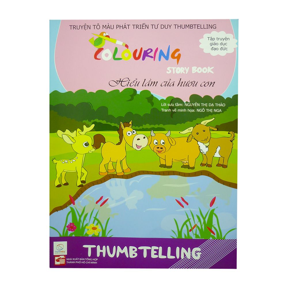  Colouring Story Book - Hiểu Lầm Của Hươu Con 