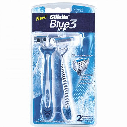  Vỉ 2 Dao Cạo Râu Gillette Blue 3 Cool 