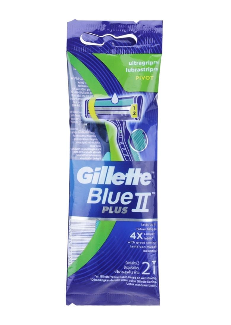  Vỉ 2 Dao Cạo Râu Gillette Blue II Plus 