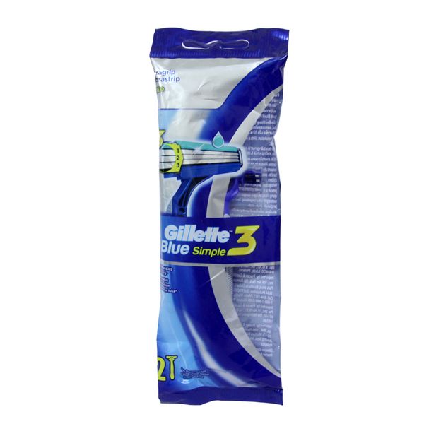 Bịch 2 Dao Cạo Râu Gillette Blue Simple 3