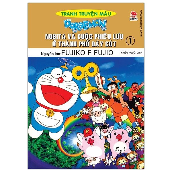 Doraemon Tranh Truyện Màu - Nobita Và Cuộc Phiêu Lưu Ở Thành Phố Dây Cót - Tập 1