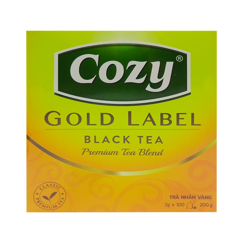  Cozy Gold Label - Black Tea (Hộp 200g) 