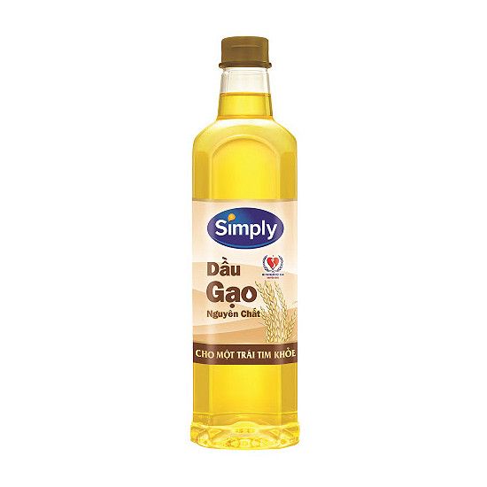  Dầu Gạo Nguyên Chất Simply ( 1L ) 