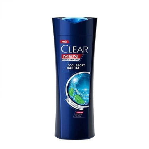  Dầu Gội Clear Men Cool Sport Bạc Hà (370g) 