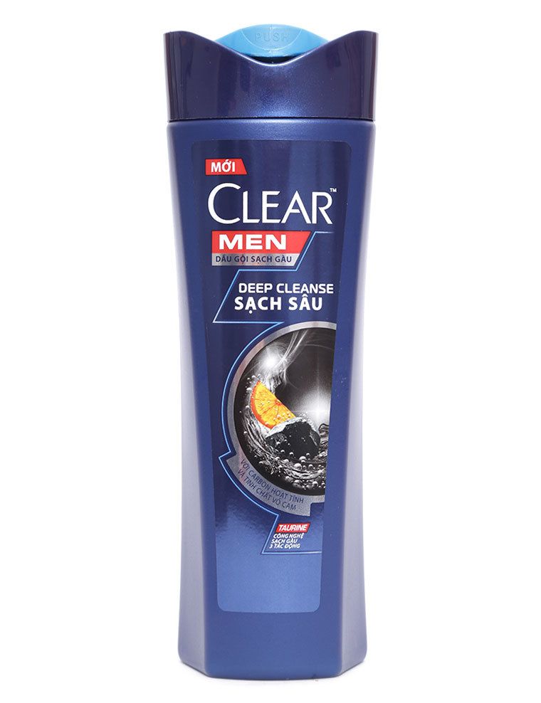  Dầu Gội Clear Men Deep Cleanse Sạch Sâu (370g) 