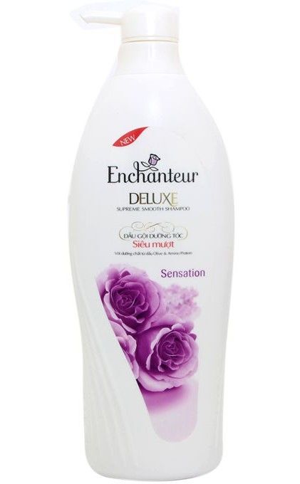  Dầu Gội Dưỡng Tóc Siêu Mượt Enchanteur Sensation (650g) 