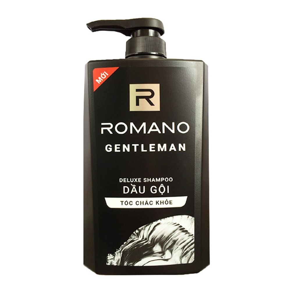  Dầu Gội Romano Gentleman Cho Tóc Chắc Khỏe (Chai 650g) 