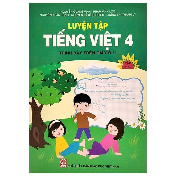  Luyện Tập Tiếng Việt 4 - Tập 2 (Trình Bày Trên Giấy Ô Li) 