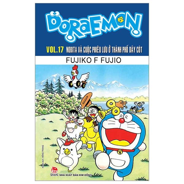  Doraemon Truyện Dài - Vol 17 - Nobita Và Cuộc Phiêu Lưu Ở Thành Phố Dây Cót 