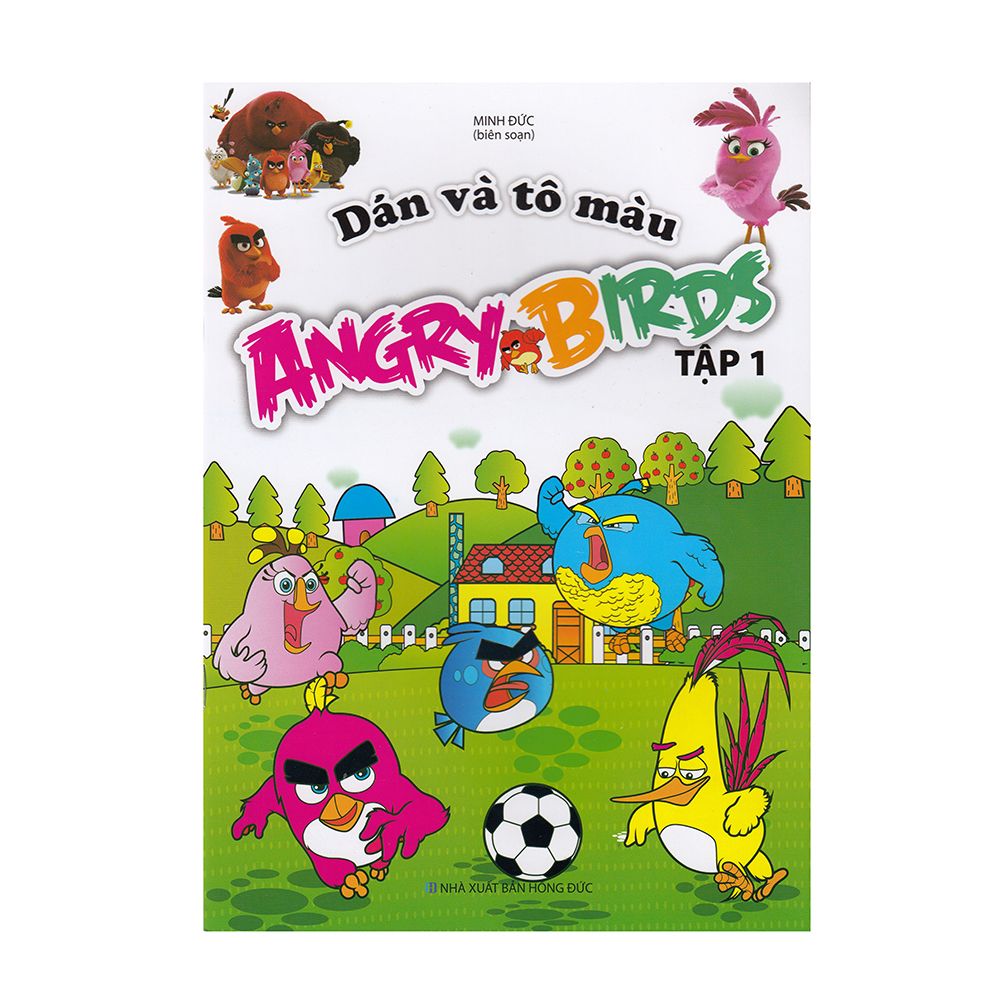  Dán Và Tô Màu Angry Birds - Tập 1 