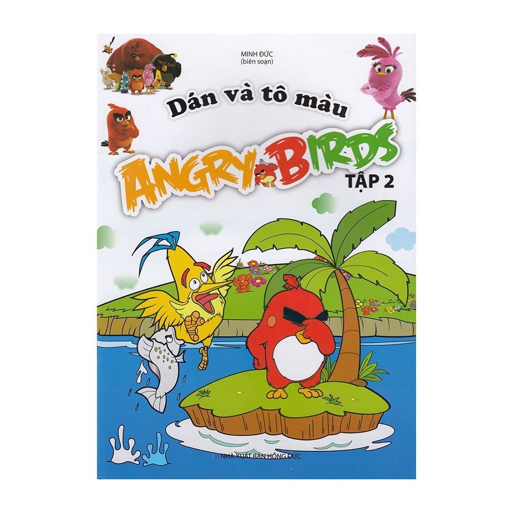  Dán Và Tô Màu Angry Birds - Tập 2 