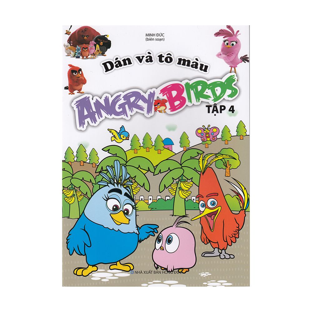  Dán Và Tô Màu Angry Birds - Tập 4 