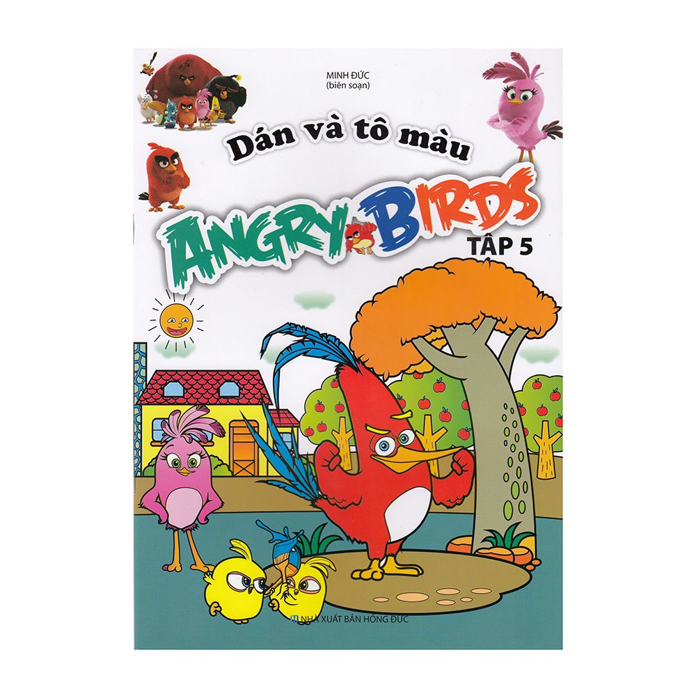  Dán Và Tô Màu Angry Birds - Tập 5 