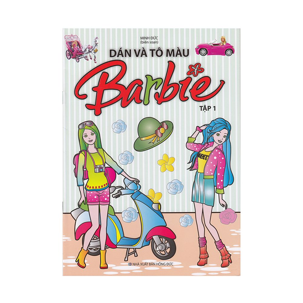  Dán Và Tô Màu Barbie (Tập 1) 