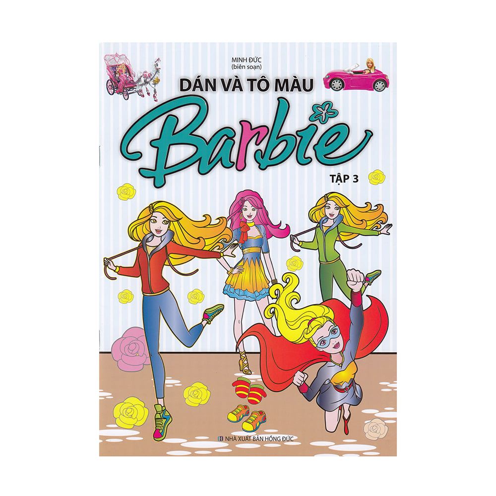  Dán Và Tô Màu Barbie (Tập 3) 