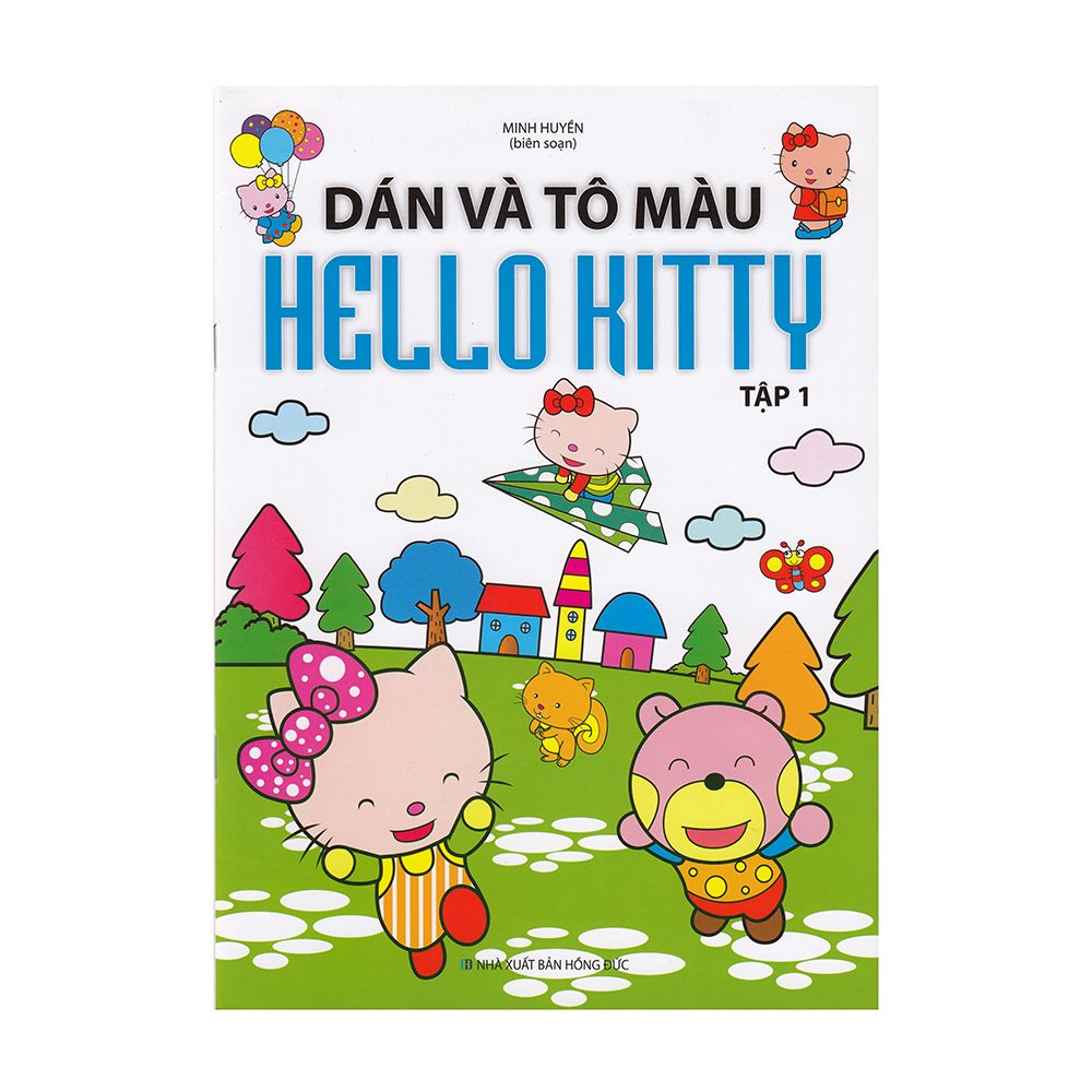  Dán Và Tô Màu Hello Kitty - Tập 1 