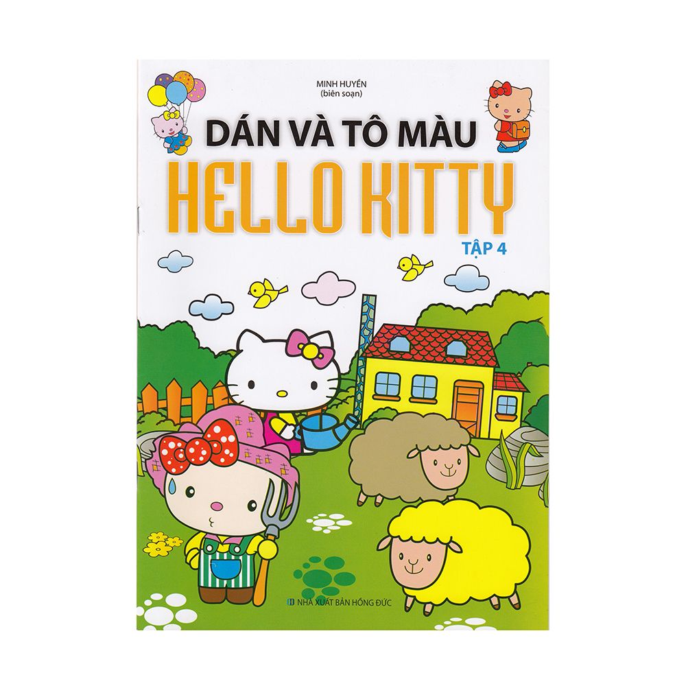  Dán Và Tô Màu Hello Kitty - Tập 4 