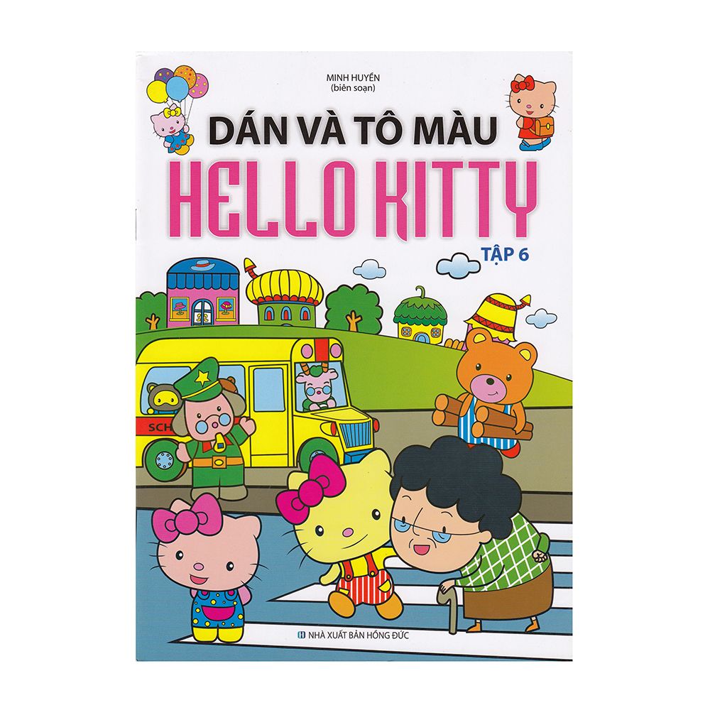  Dán Và Tô Màu Hello Kitty - Tập 6 