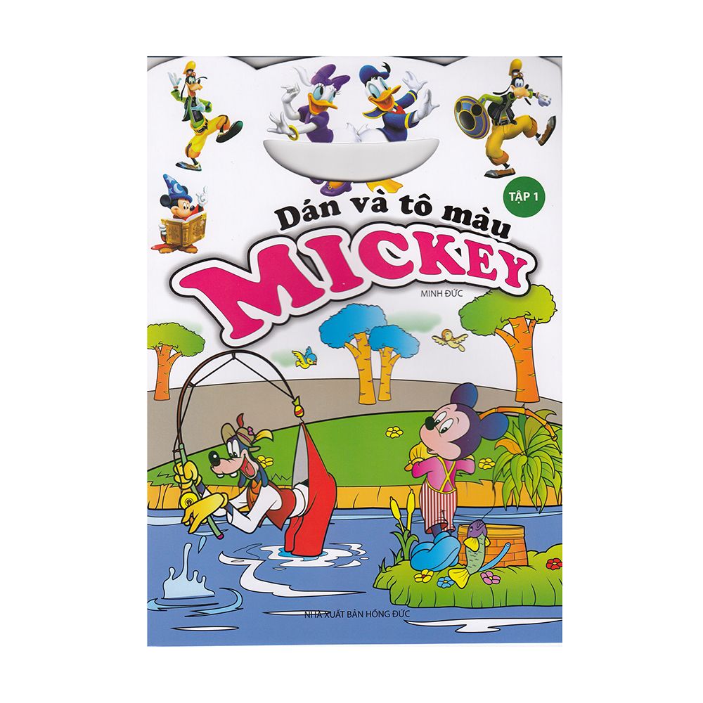  Dán Và Tô Màu Mickey - Tập 1 