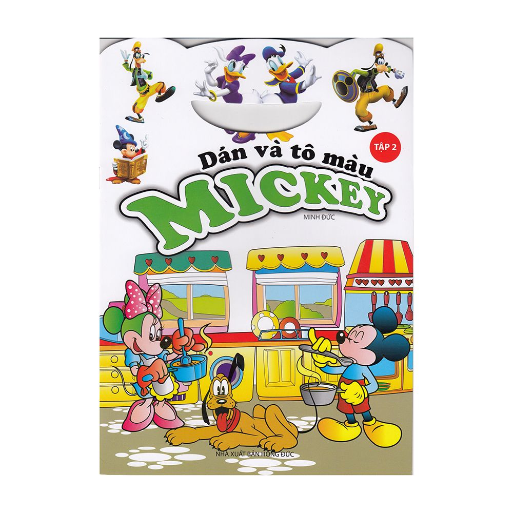  Dán Và Tô Màu Mickey - Tập 2 