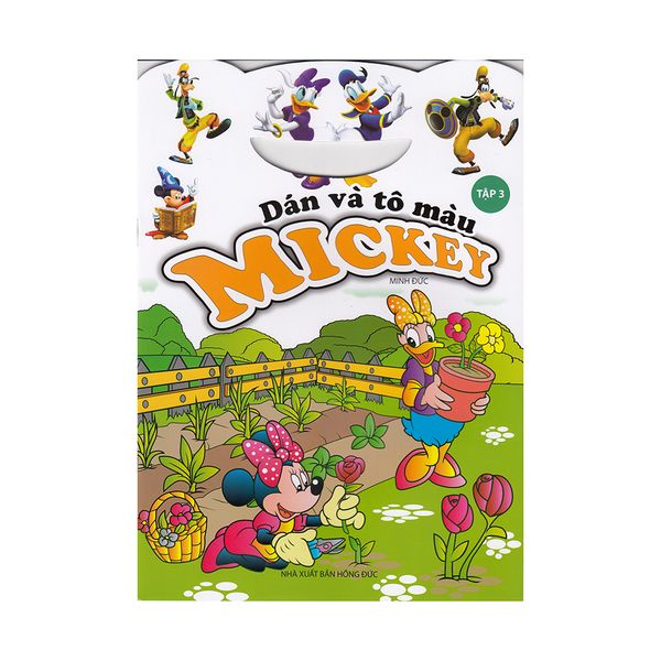 Dán Và Tô Màu Mickey - Tập 3 