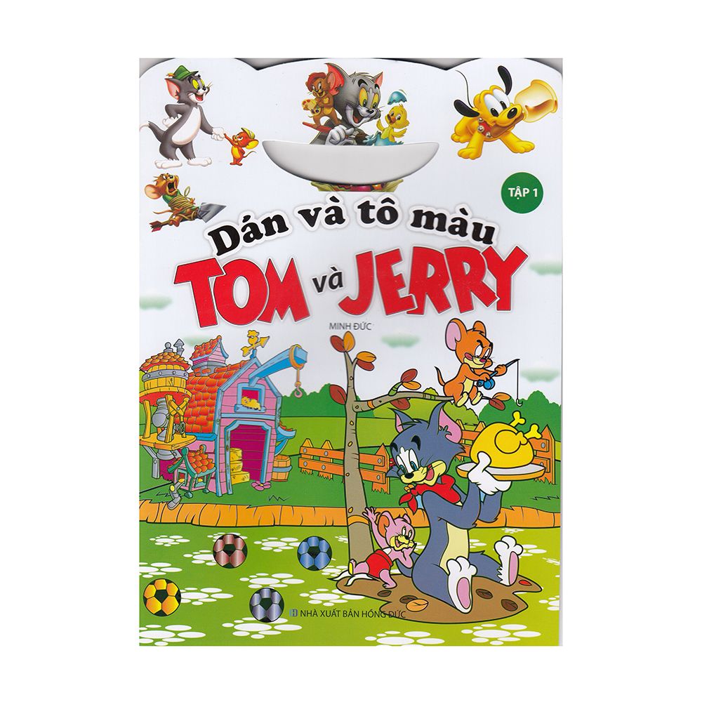  Dán Và Tô Màu Tom Và Jerry - Tập 1 